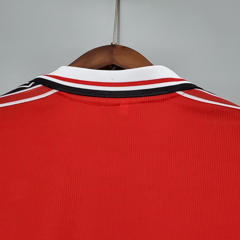 Man United 1998-1999 Home Long Sleeve Jersey