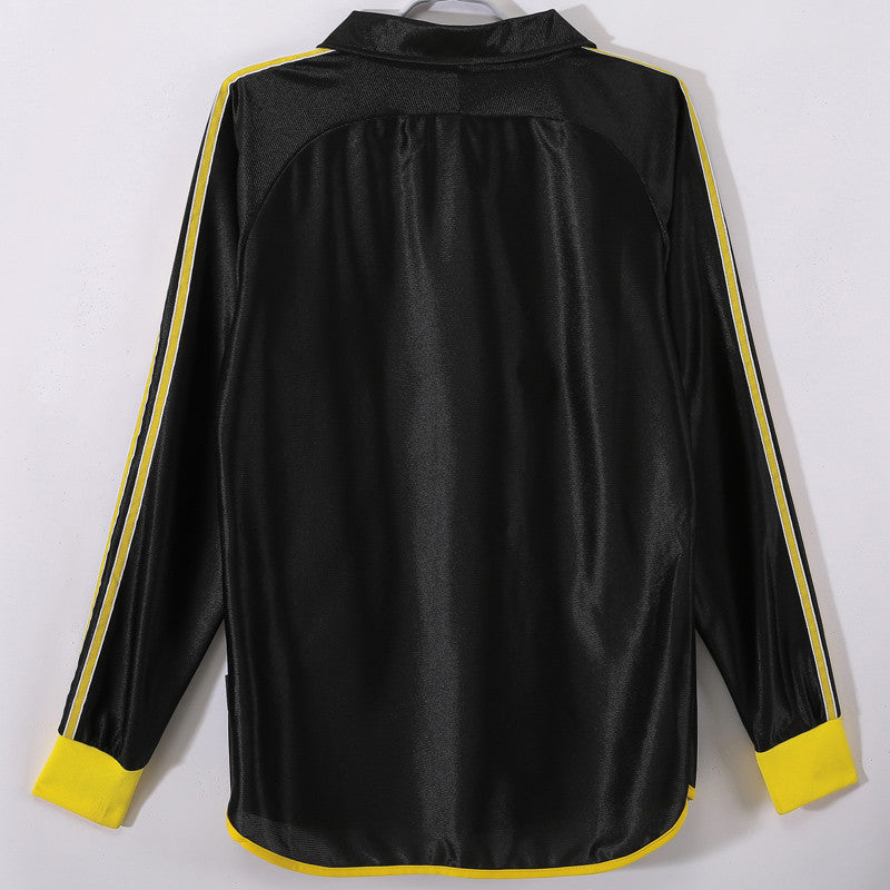 Real Madrid 2000-2001 Away Jersey Long Sleeve
