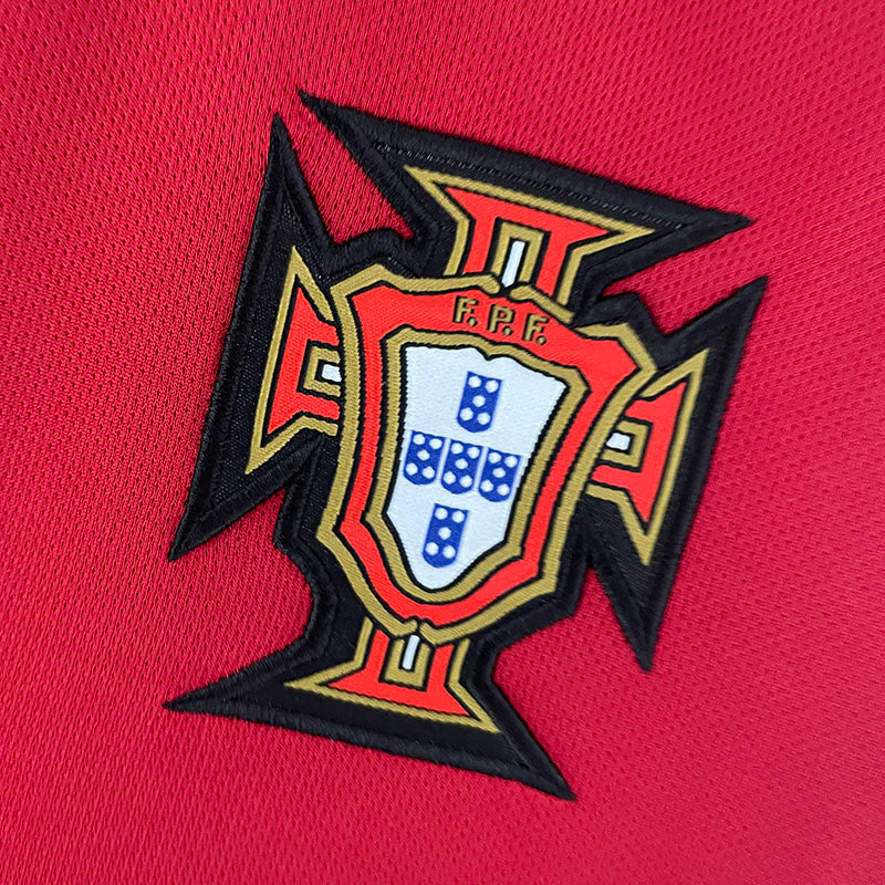 Portugal 2006 Home Retro Soccer Jersey