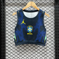 Brazil Away Crop Vest