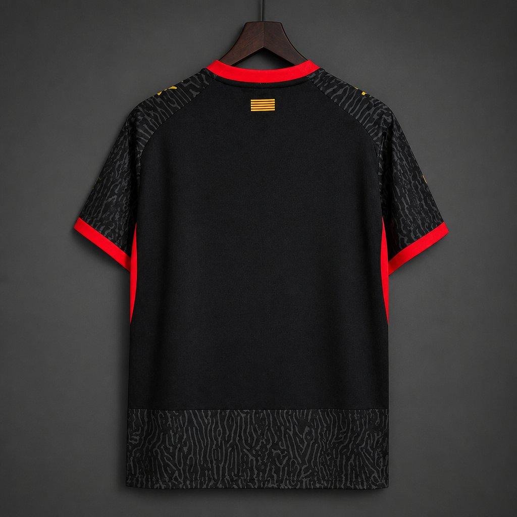 26/27 Girona Away Black Jersey