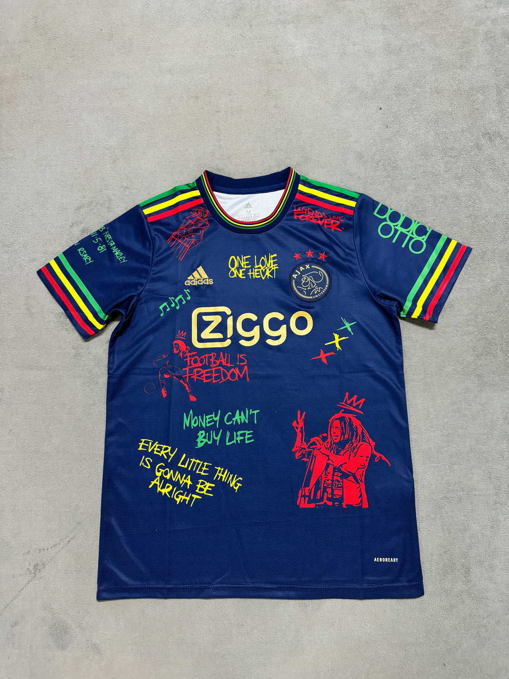Ajax Amsterdam Bob Marley Limited Edition Jersey
