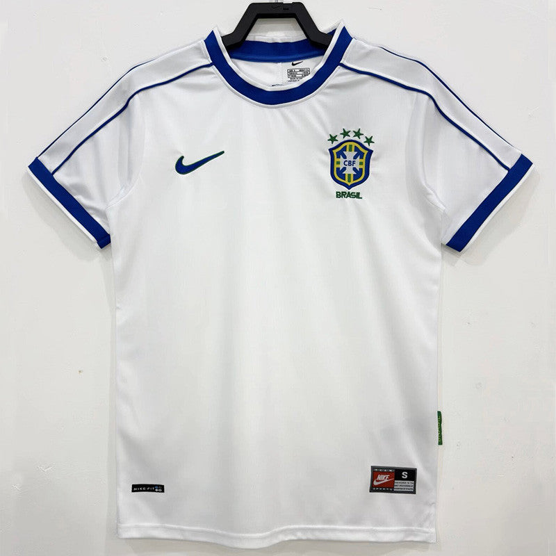 Brazil 1998 White Jersey
