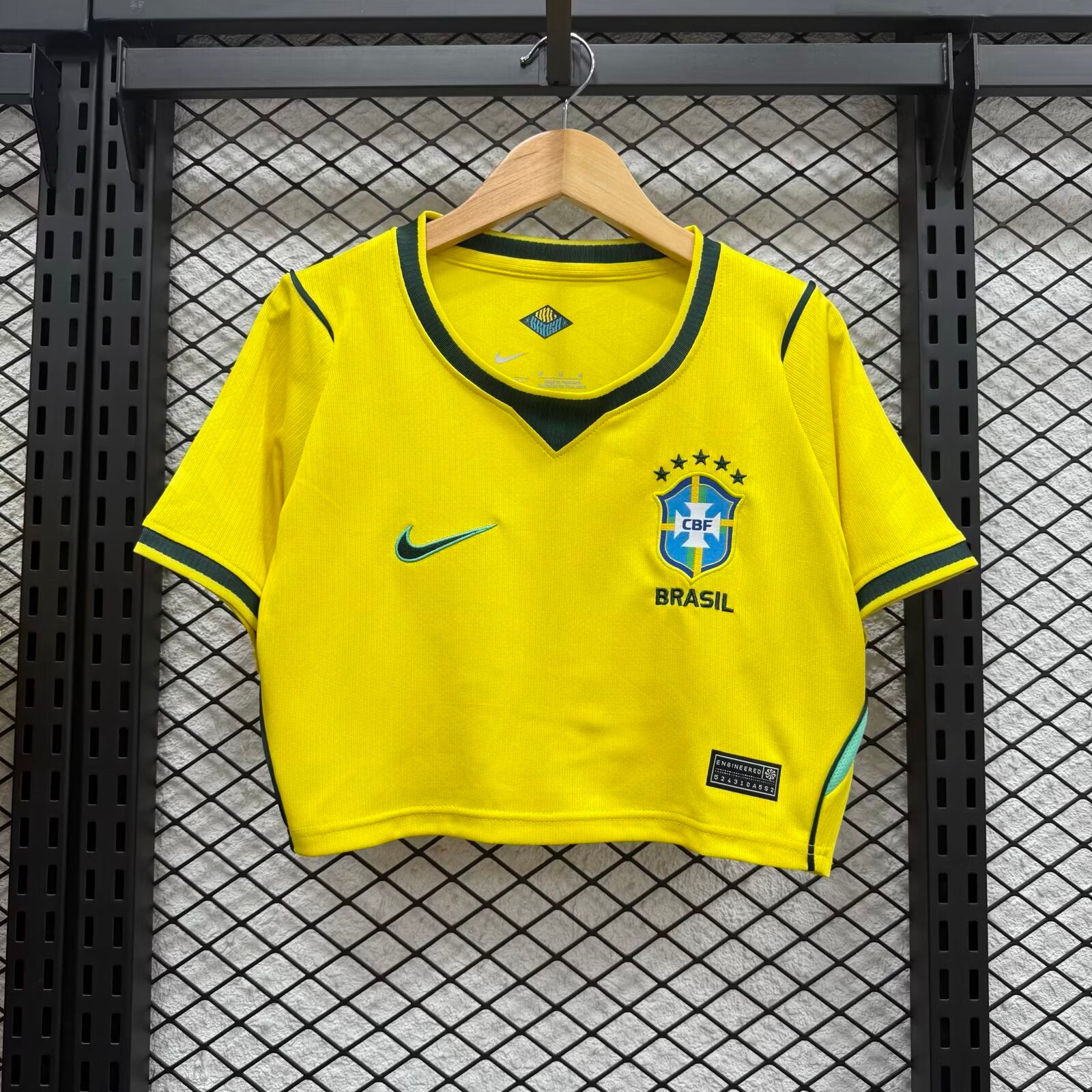 Brazil Home Crop Jersey