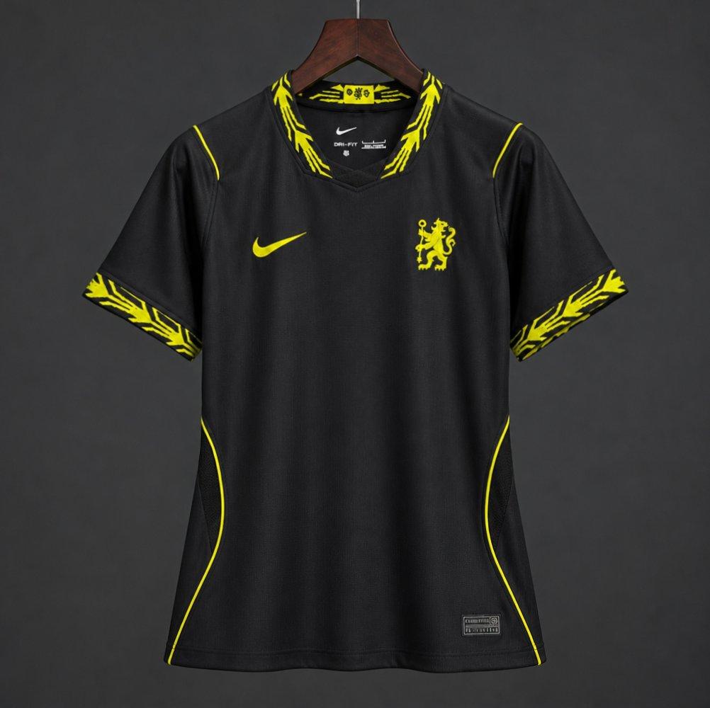 26/27 Women Chelsea Away Black Jersey