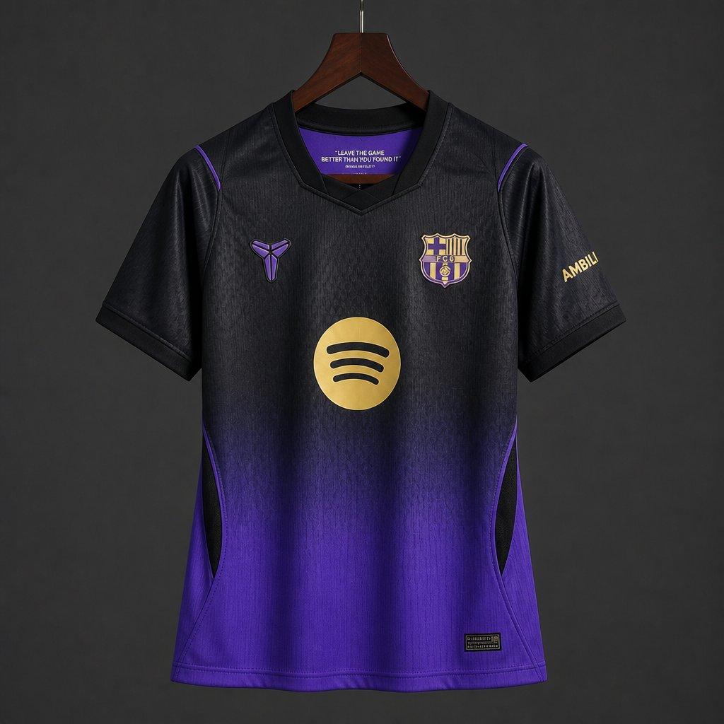 26/27 Women Barcelona Away Purple Jersey