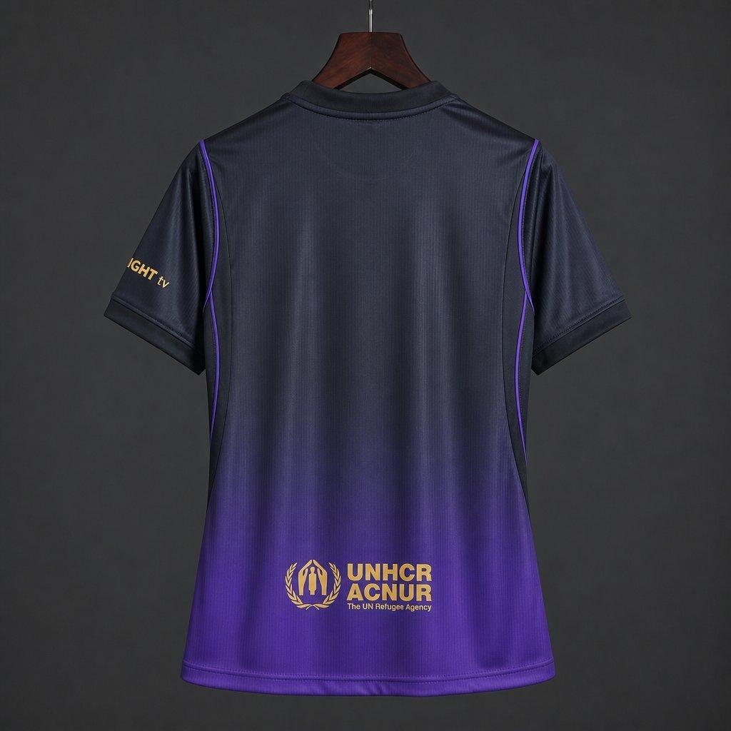 26/27 Women Barcelona Away Purple Jersey