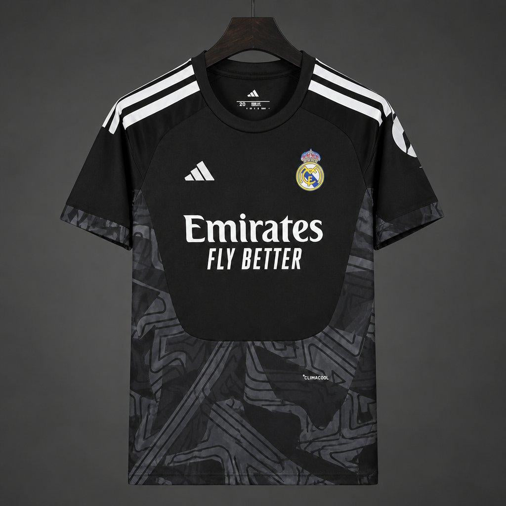 26/27 Real Madrid Goalkeeper Black Jersey