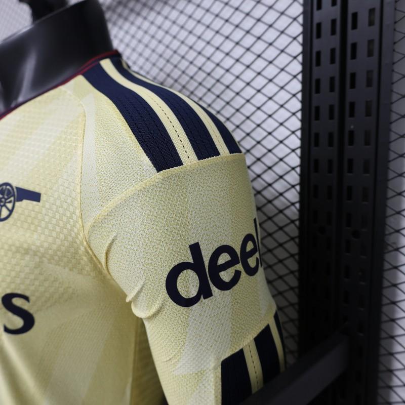 26/27 Arsenal Yellow Long Sleeve Jersey Player Version