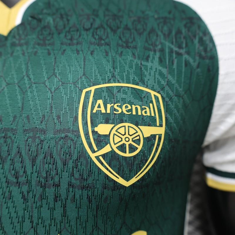 26/27 Arsenal Green & White Special Edition Jersey Player Version