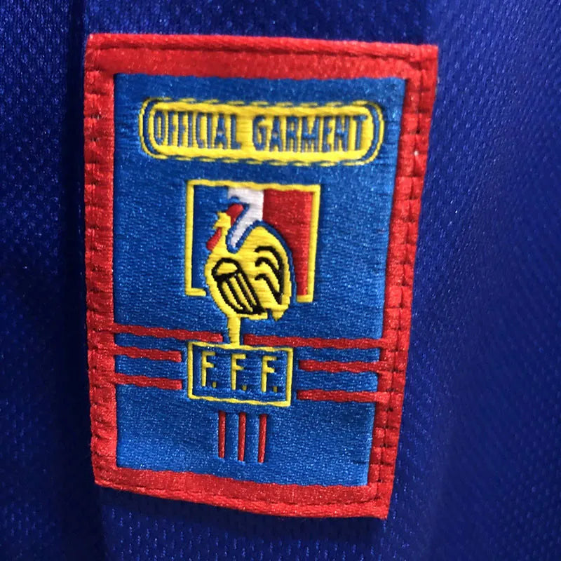 France 1998 Home Jersey Long Sleeve