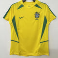 Brazil 2002 Home Jersey Short Sleeve