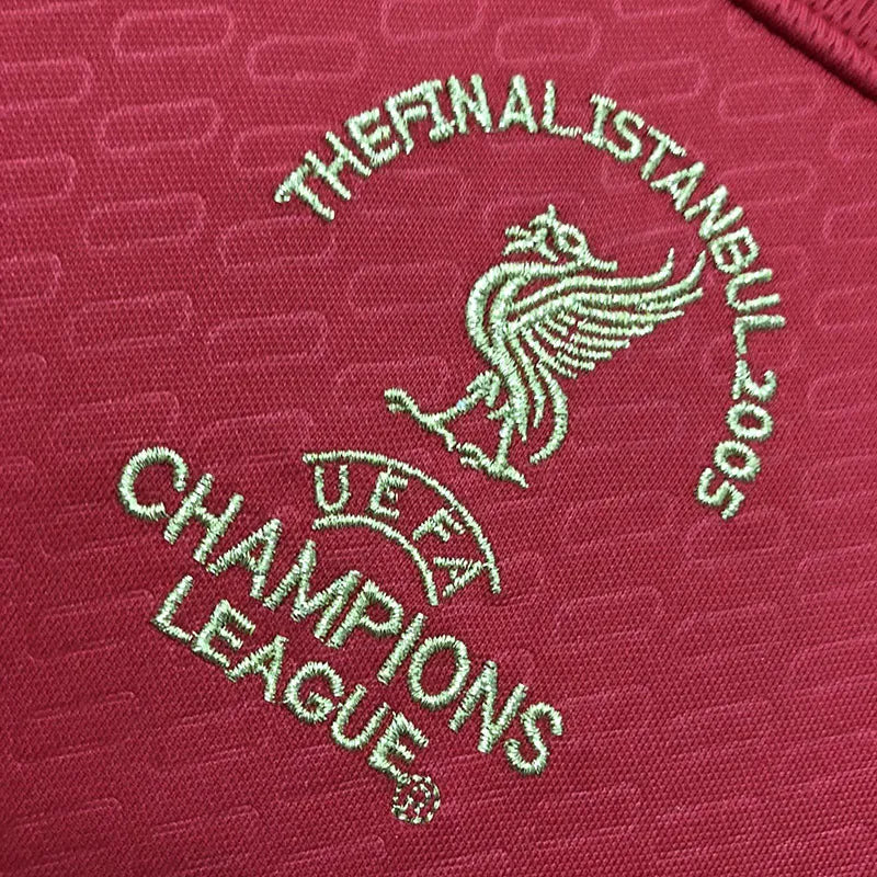 Liverpool 04/05 Home Champions Retro Soccer Jersey