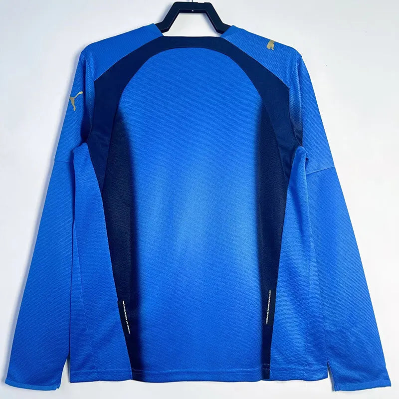 Italy 2006 Home Retro Soccer Jersey Long Sleeve