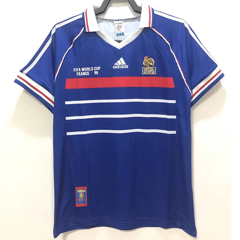 France 1998 Home Jersey Short Sleeve