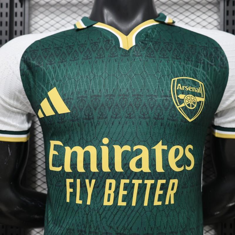 26/27 Arsenal Green & White Special Edition Jersey Player Version