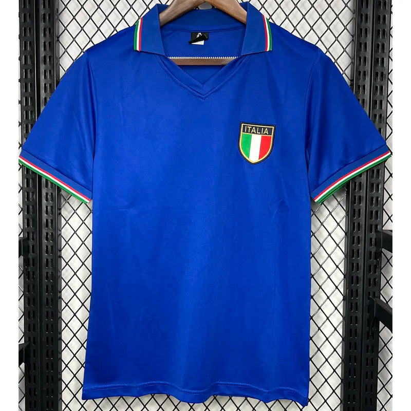 Italy 1982 Home Retro Soccer Jersey
